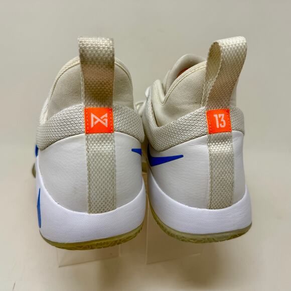 Nike PG2 'The Bait' Paul George Mens Sz 13 OKC White Blue Basketball Shoes S1537 - Picture 9 of 16